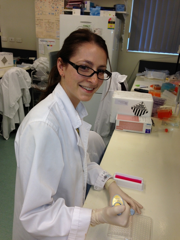 Medical scientist Amanda Clark from the Griffith Health Institute