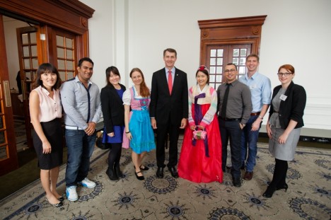 Griffith University-Brisbane International Student Ambassadors 2013