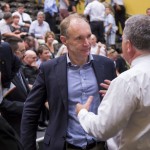 Tim Berners-Lee talking with the VC