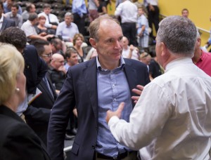 Tim Berners-Lee talking with the VC