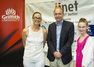 Tim Berners-Lee with guests