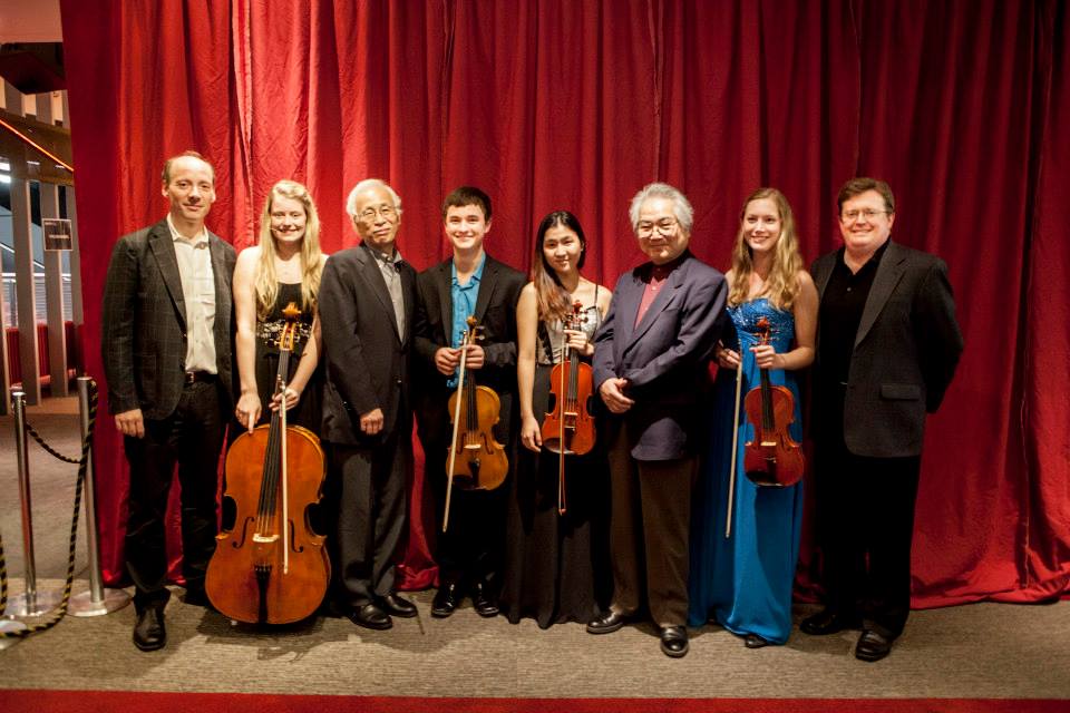 Tokyo String Quartet and winners of the Jani Haenke String Quartet Competition.