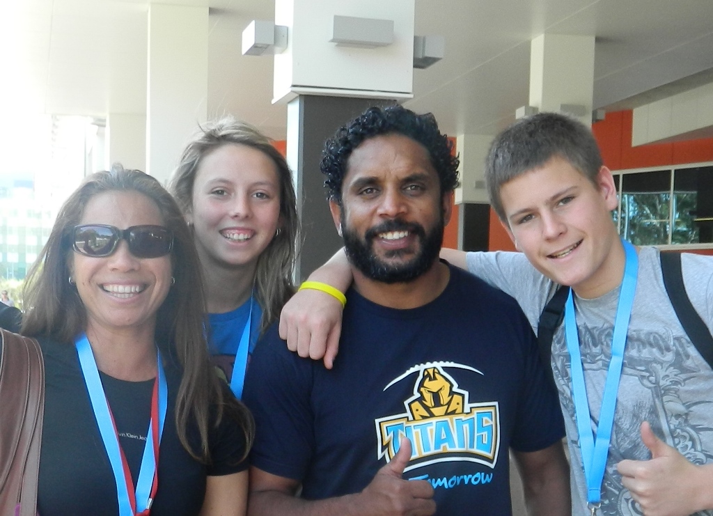 Titans 4 Tomorrow - Preston Campbell with staff and students_01