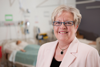 Head of the School of Nursing and Midwifery, Professor Elaine Duffy