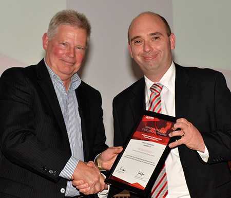 David Bartlett was presented with a Highly Commended Award at Griffith's Celebrating Teaching Gala;
