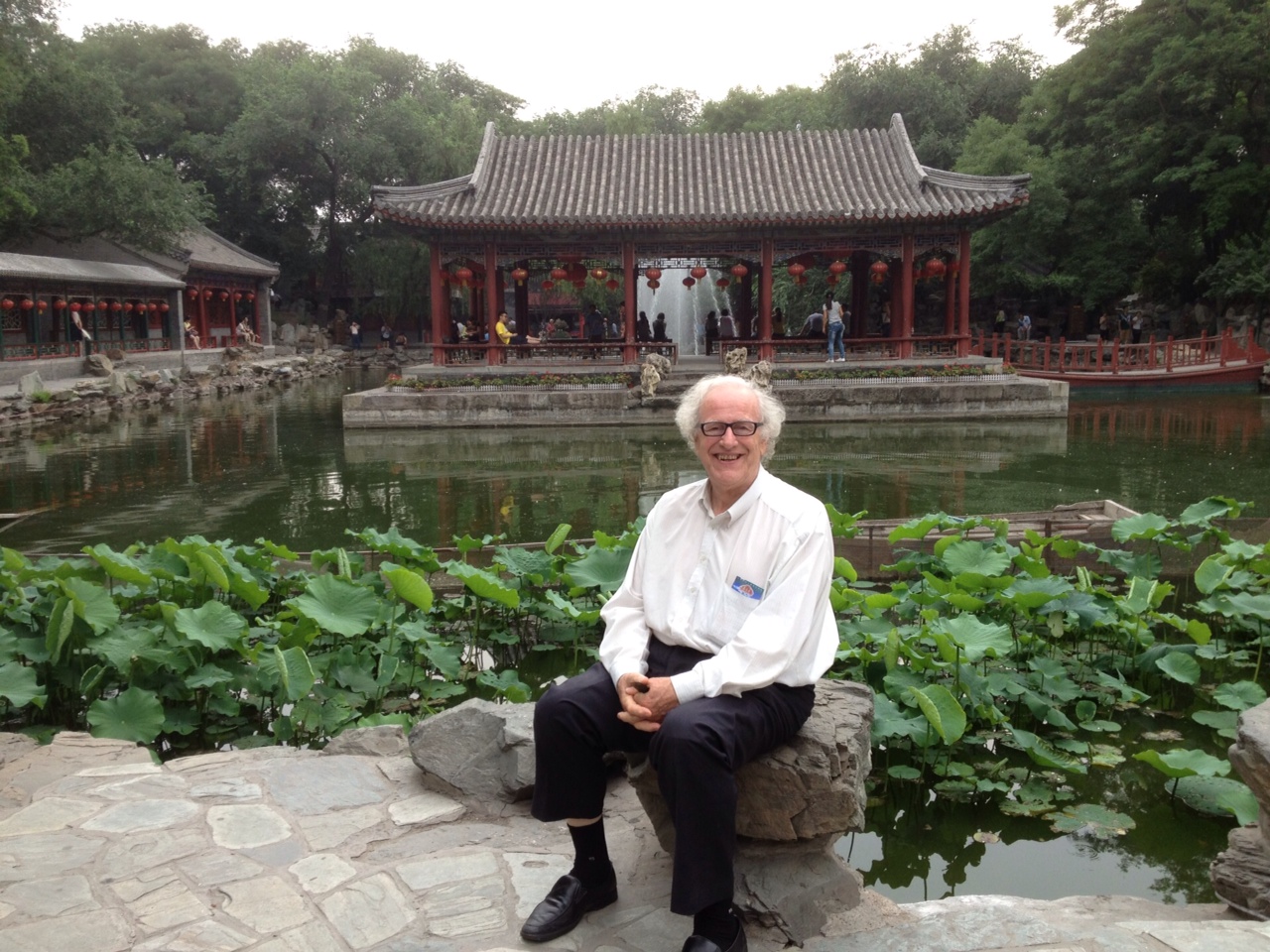 Professor Colin Mackerras A0 DUniv in Beijing.