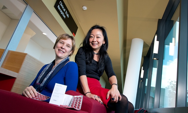 AProf Evelin Tiralongo and Dr Shirley Wee from the Griffith Health Institute
