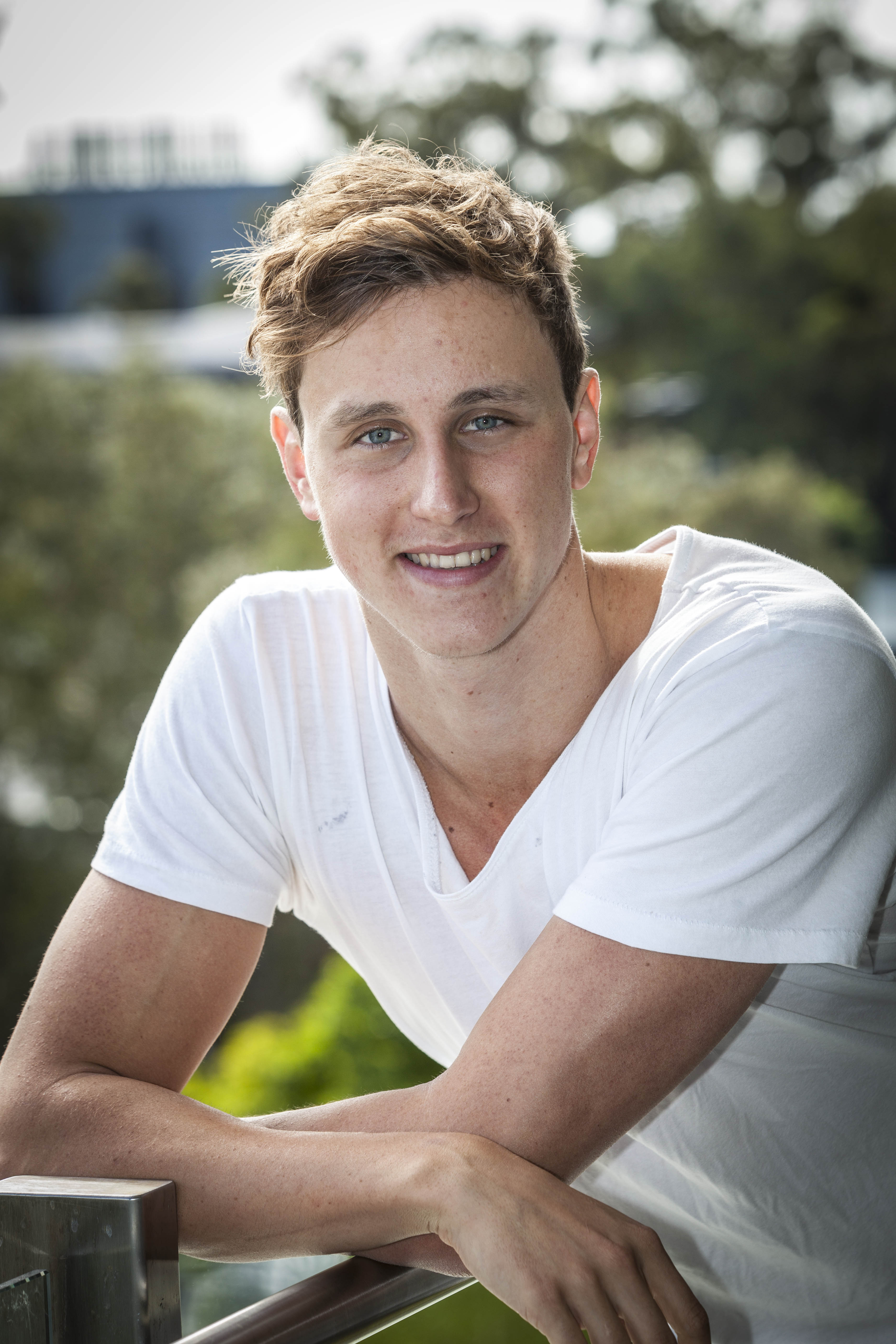 Cam McEvoy who will be competing in the Glasgow 2014 Commonwealth Games