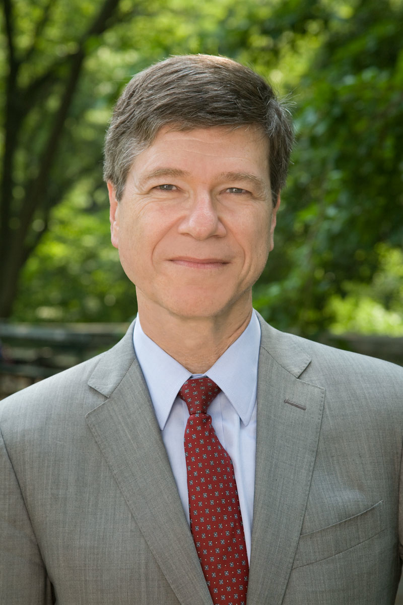 Headshot of Jeffrey Sachs in suit and tie