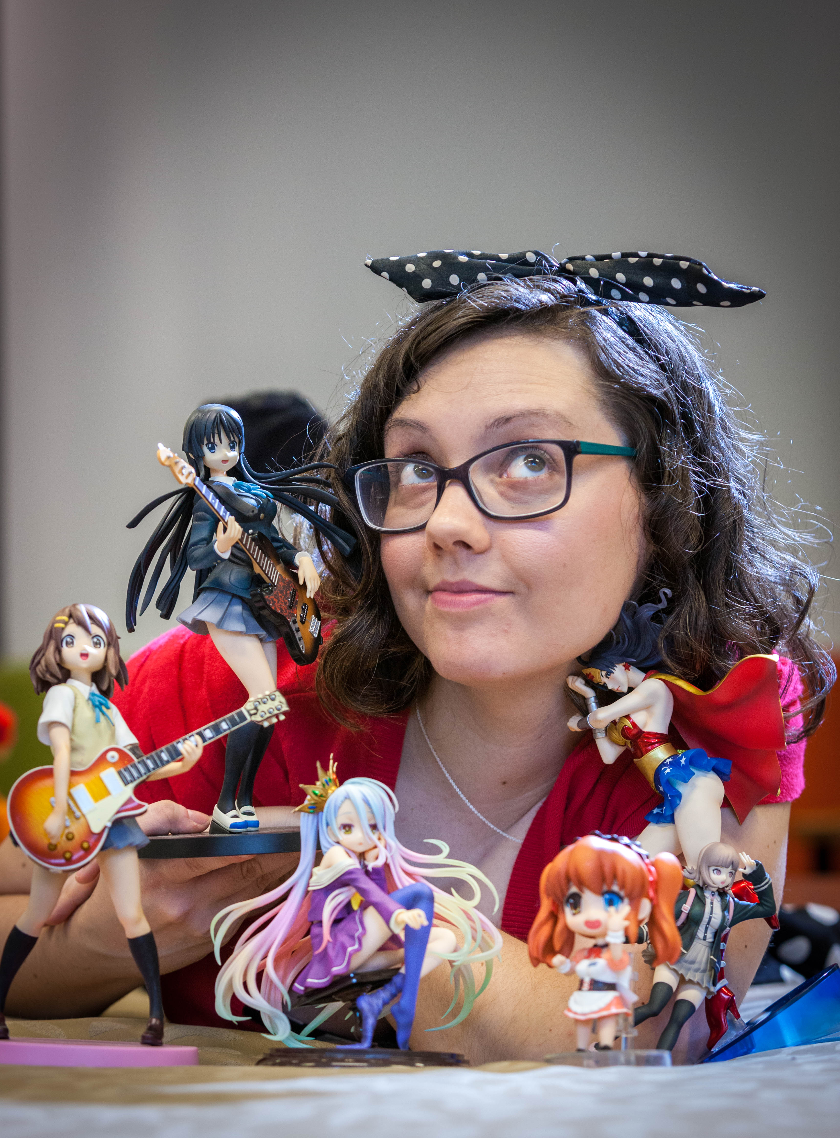Ashley Pearson looks forward to adding to her extensive anime figurine collection while studying in Japan.