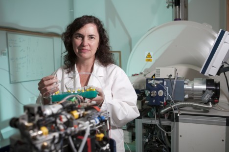 Professor Sally-Ann Poulsen in the laboratory