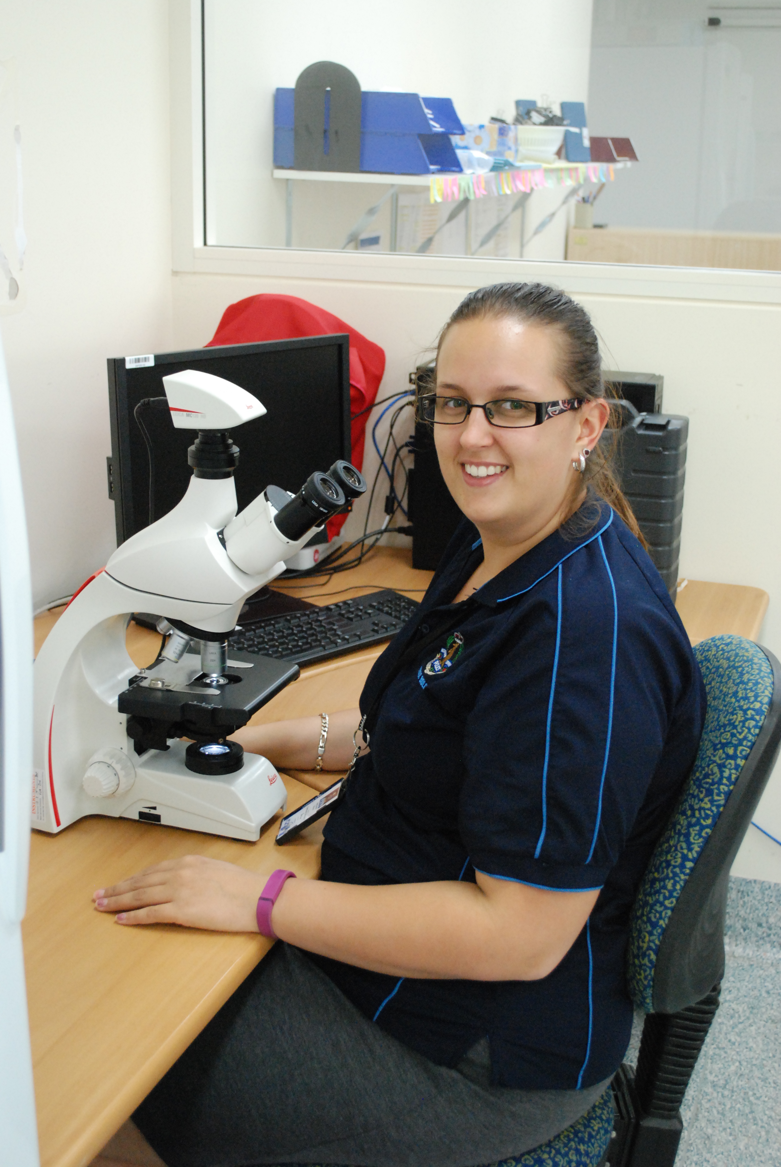 Nicole Gardiner is working as a forensic biologist after graduating from Griffith.