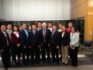 Delegation with Eskitis staff and Chinese PhD students