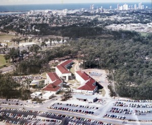 Griffith's Gold Coast campus in 1990. 