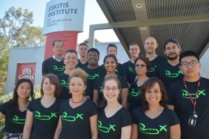 The Perry Cross Foundation team of researchers at the Eskitis Institute for Drug Discovery. 