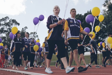 More than 200 participants raised over $28,000 for cancer research at Griffith's Relay for Life event.