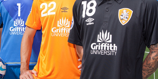 Brisbane Roar FC and Griffith University have announced a significant partnership .