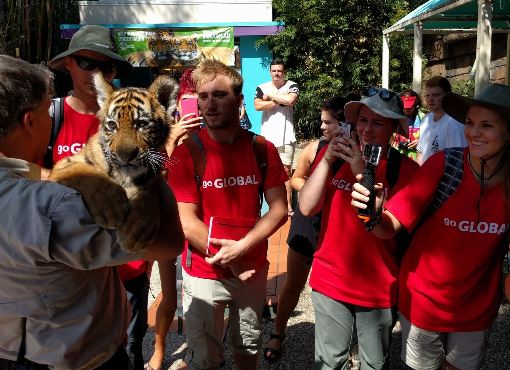 Tiger time a treat for environment students – Griffith News