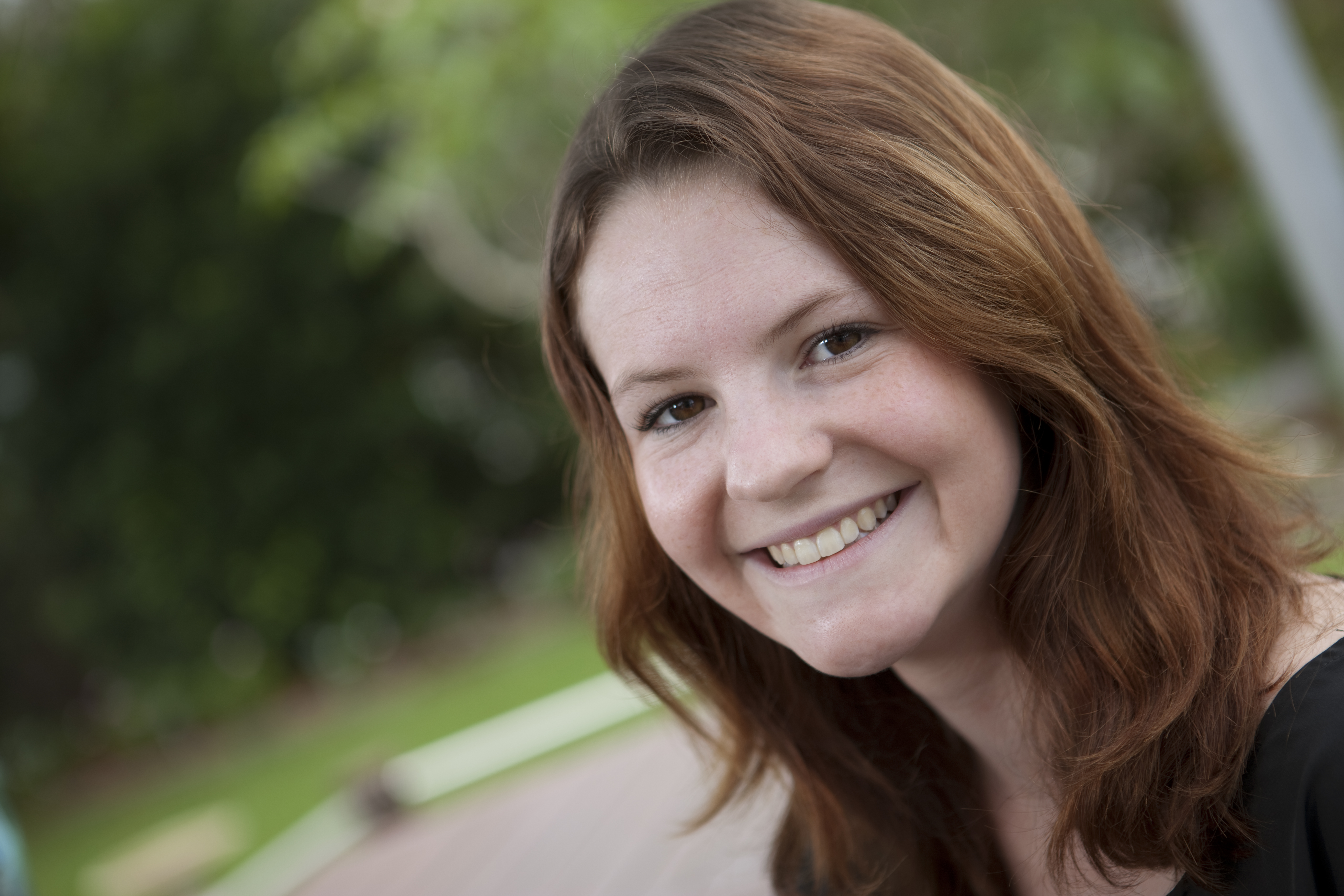 Head shot of PhD candidate Nicola Banwell, smiling to camera, who has received an Endeavour Postgraduate Scholarship to support her international studies