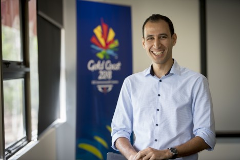 Griffith University engineering student Adil Rachidi will combine his passion for sport and engineering with GOLDOC