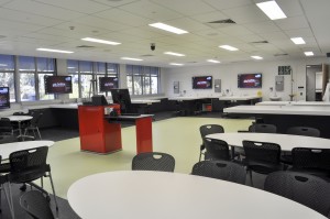 Science labs after refurbishment