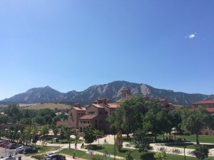 University of Colorado Boulder campus (image courtesy of Jess Blomfield)