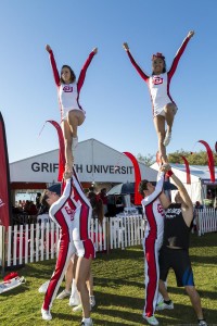 Griffith university cheerleaders