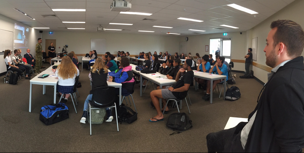 Indigenous high school students from the Gold Coast learn more about their career options.