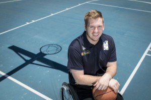 Matt McShane a member of Australian Wheelchair Basketball Team