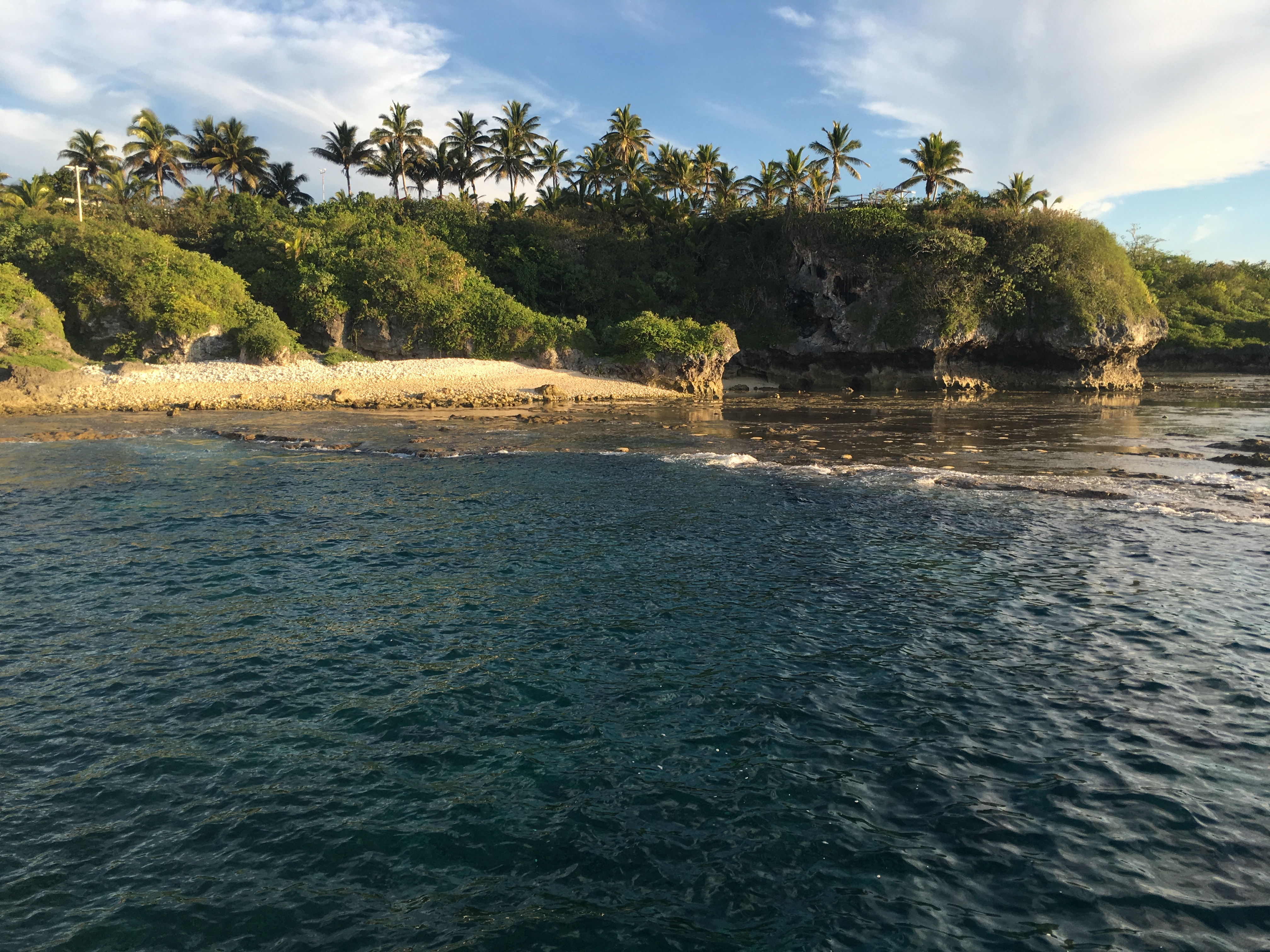The stunning coastline of Niue.