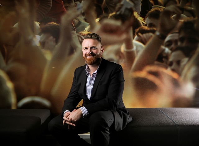 James Pearce has been named the inaugural recipient of the QBM/Griffith MBA Responsible Leadership Scholarship. â€¢ Photo: Mark Cranitch, Courier Mail.