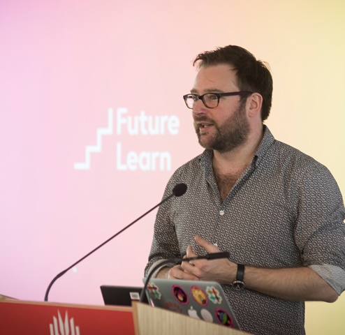 Matt Walton, Head of Product, FutureLearn, addressed the launch of the partnership between Griffith University and MOOC platform.
