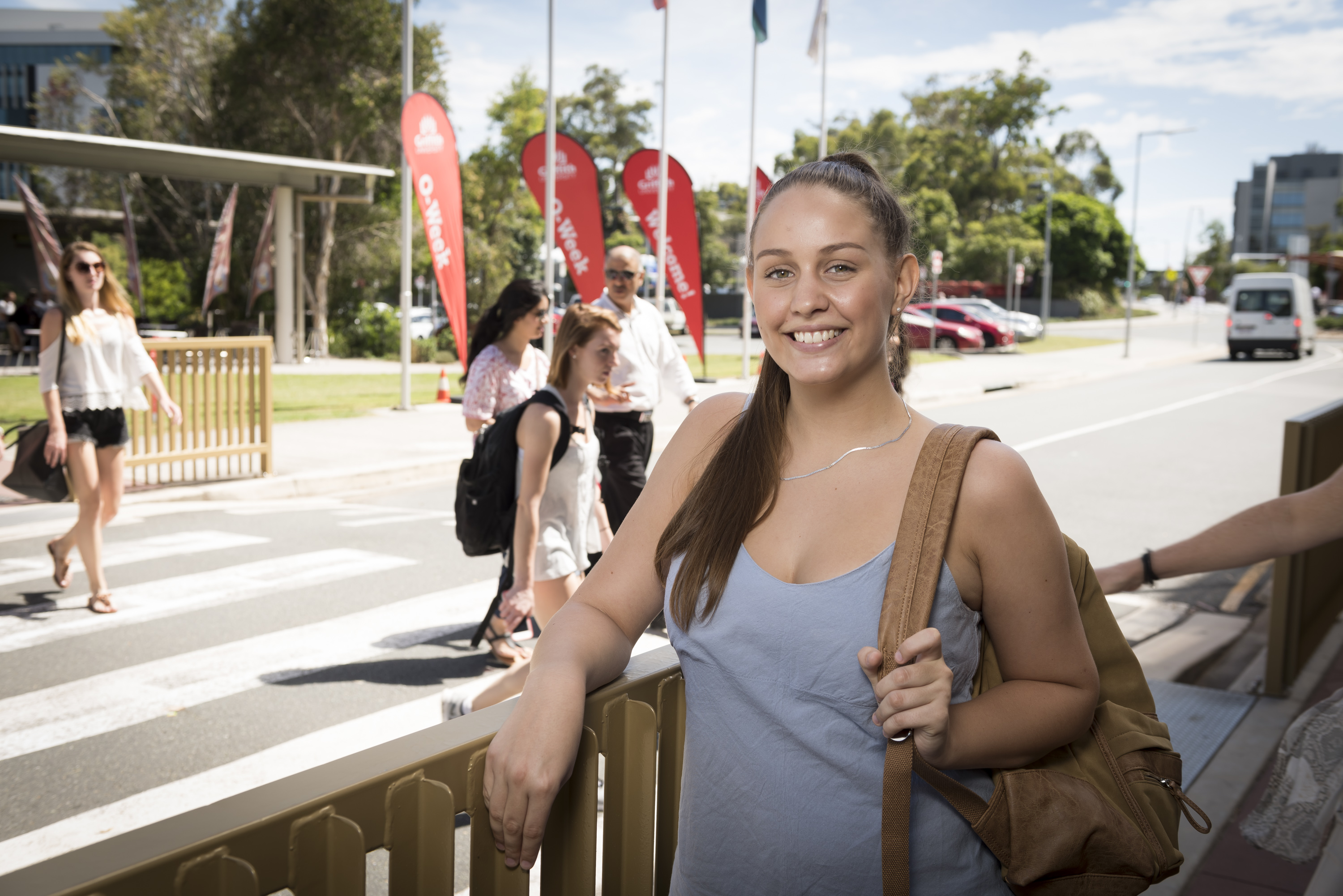 Anya van Aswegen is looking forward to getting into her education study at the Gold Coast campus.