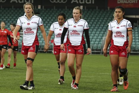 Griffith players are set for round two of the Aon Uni 7s Series this weekend.