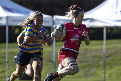 Griffith University is heading to Canberra for the second round of the AON Women's Rugby Uni 7s this weekend.