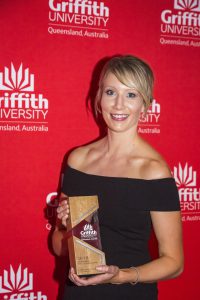 Caitlin Pearson Griffith Business School Young Outstanding Alumnus 2018