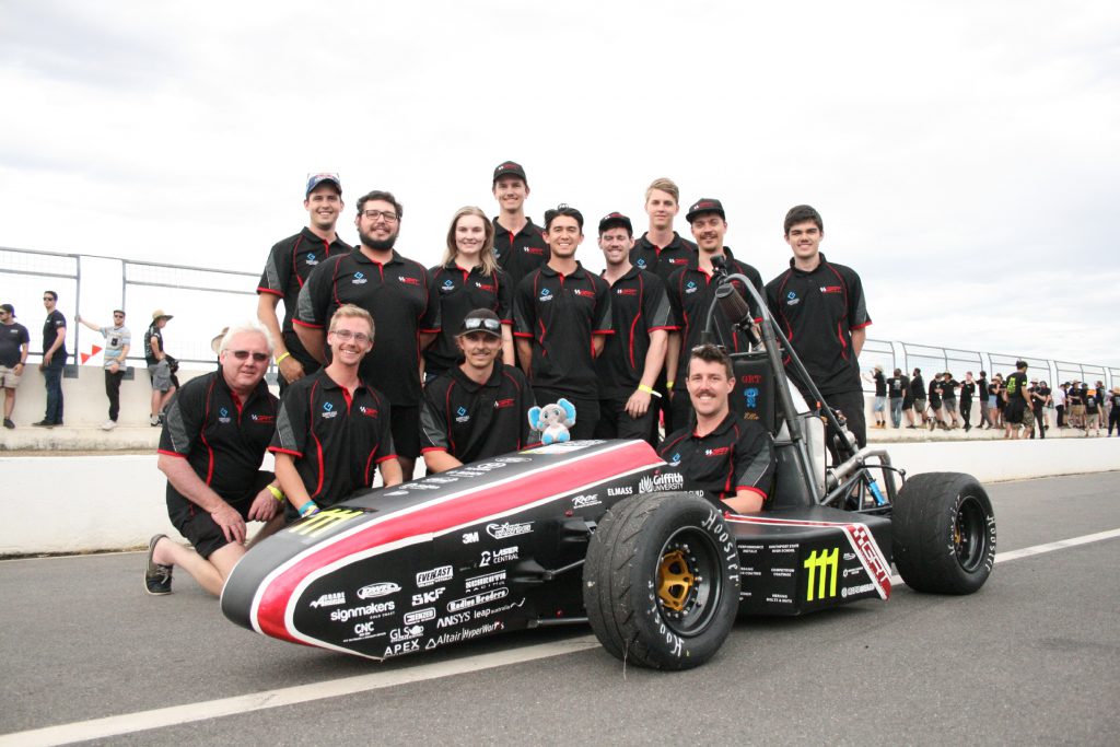 Griffith Racing Team laps up success at FSAE competition in Melbourne ...