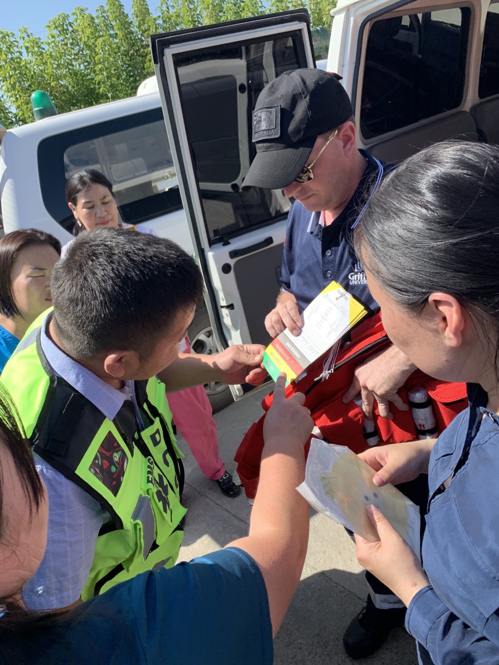 Saving lives in Mongolia one road at a time Griffith News