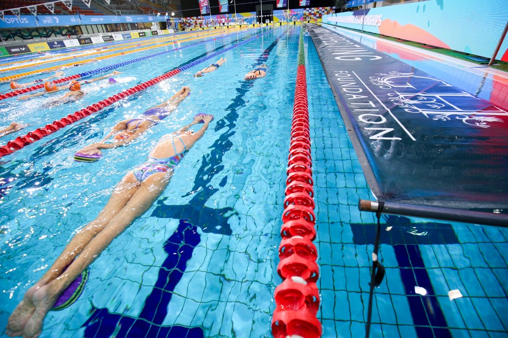 Australian swimmer to guide RUOK Day pool meditation - Griffith News