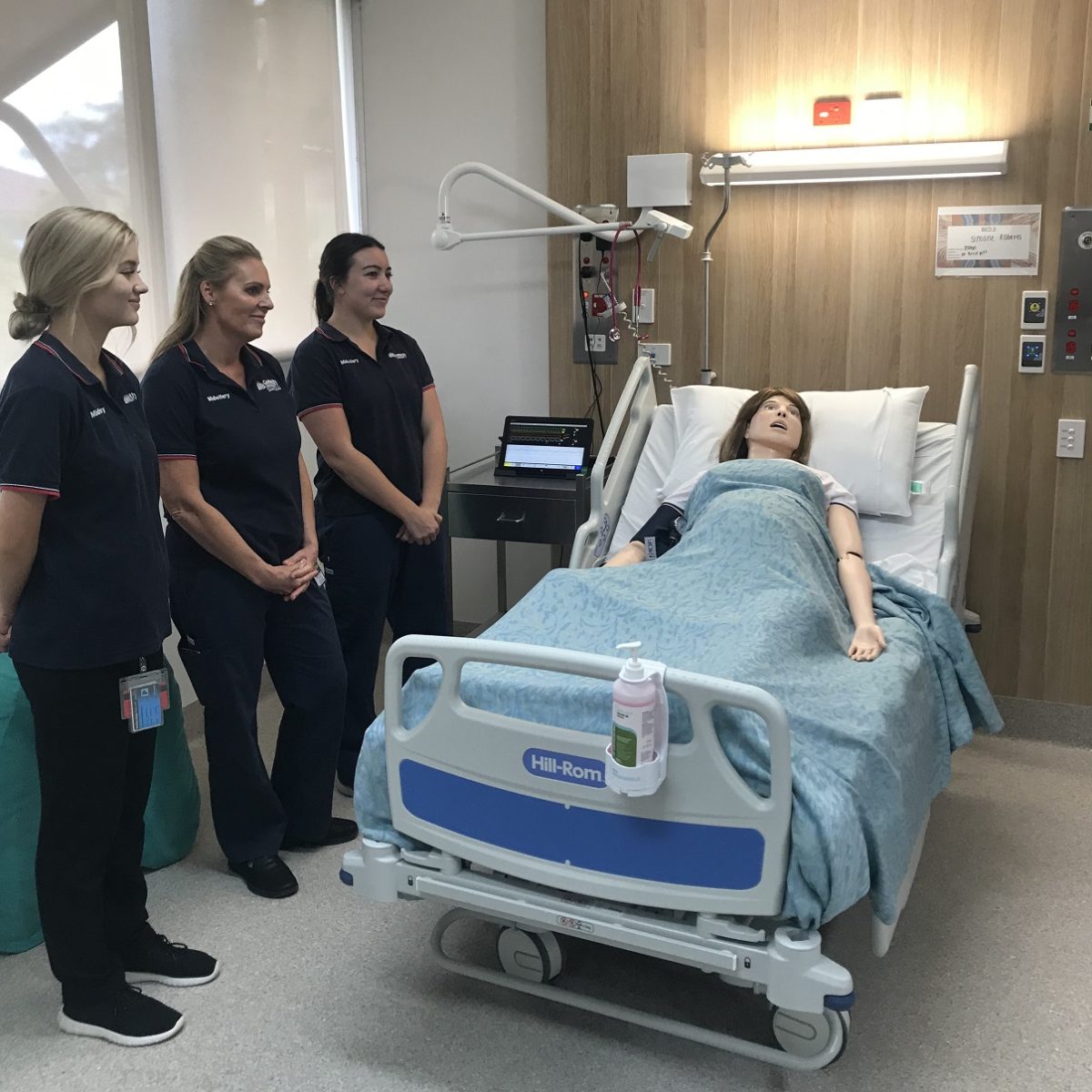 New birth suites for midwifery students mirror GCUH Griffith News