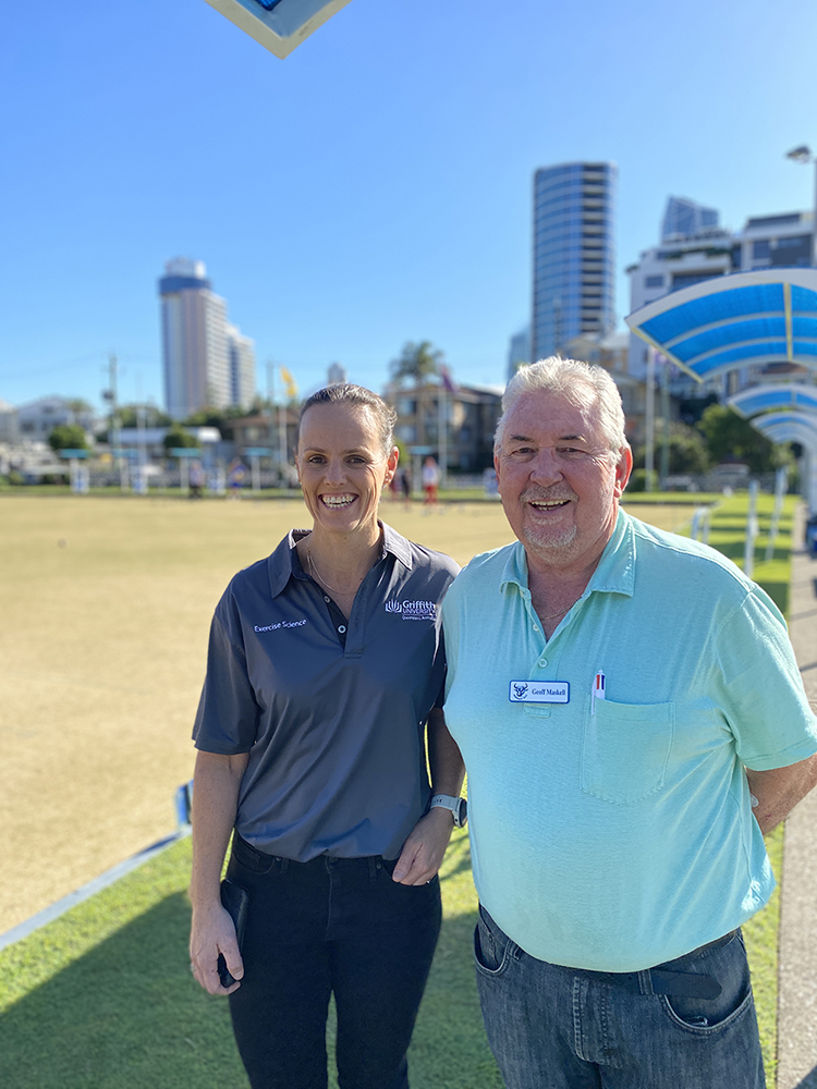 Geoff Maskell Griffith initiative bridging the GAPS for Pacific athletes - Griffith News
