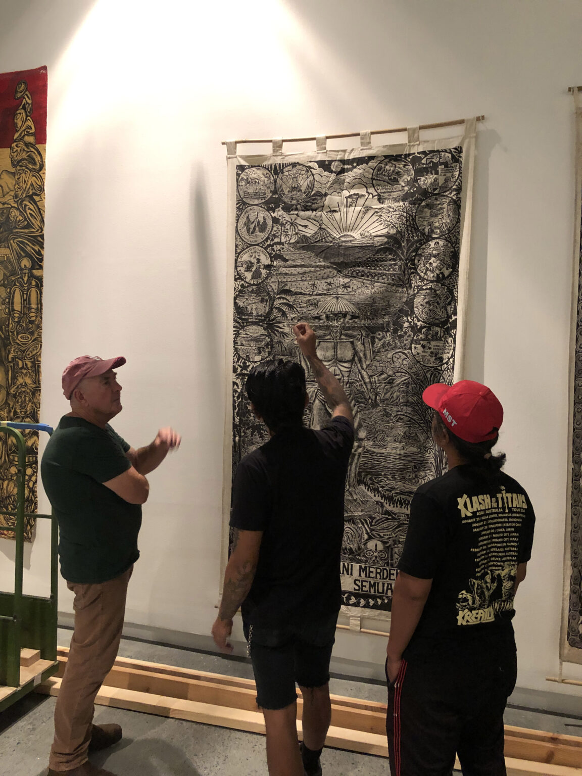 GUAM x Taring Padi x Griffith University Printmakers Club Collaborative ...