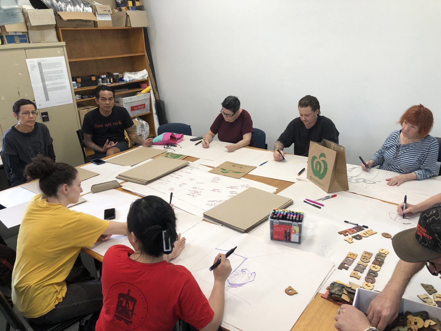 GUAM x Taring Padi x Griffith University Printmakers Club Collaborative ...