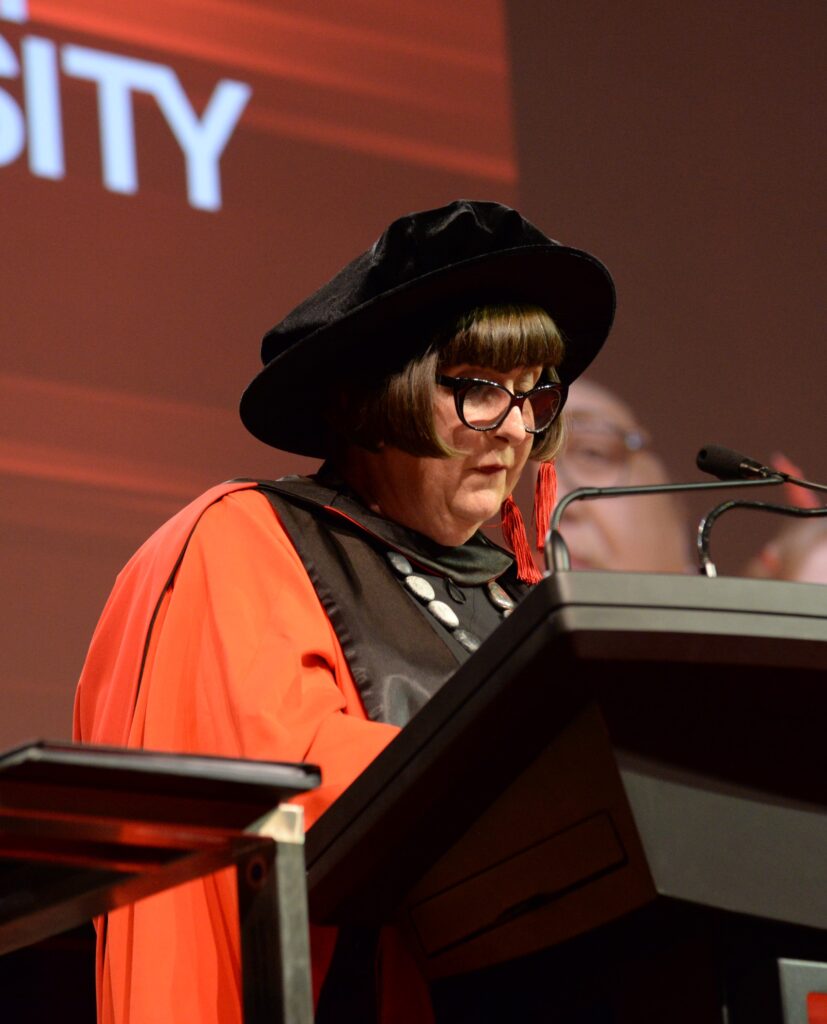 Beth Mohle AM receives her Honorary Doctorate