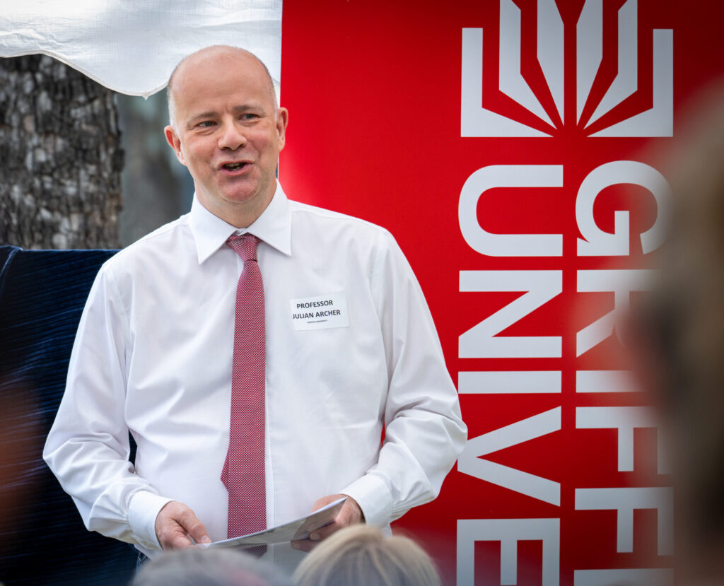 Professor Julian Archer at the opening of Chinchilla Medstay