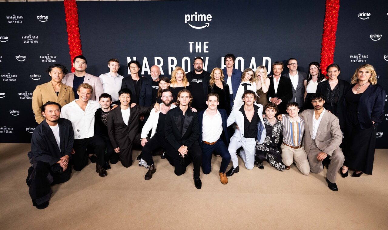 Caelan McCarthy and the cast of The Narrow Road to the Deep North