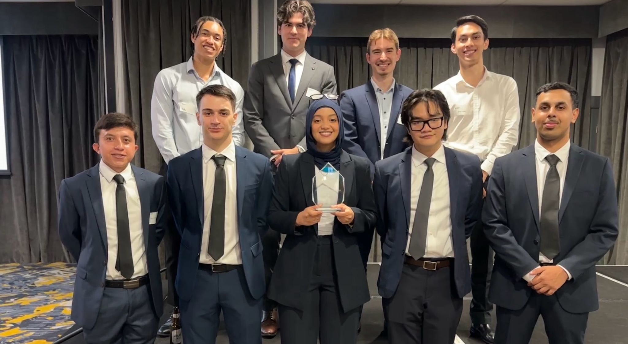 Griffith Business School winners of the 2025 CFA Institute Research Challenge